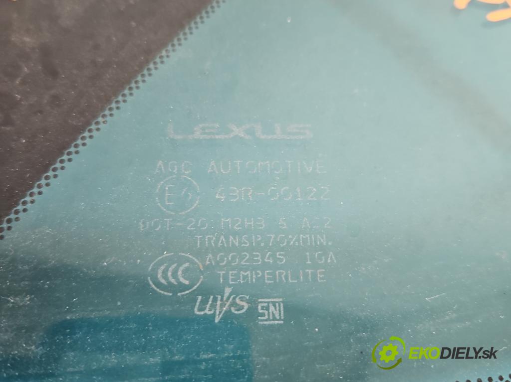 Lexus CT 2010-2022 1.8 VVTI 99 HP automatic 73 kW 1798 cm3 5- sklo zadné pravé