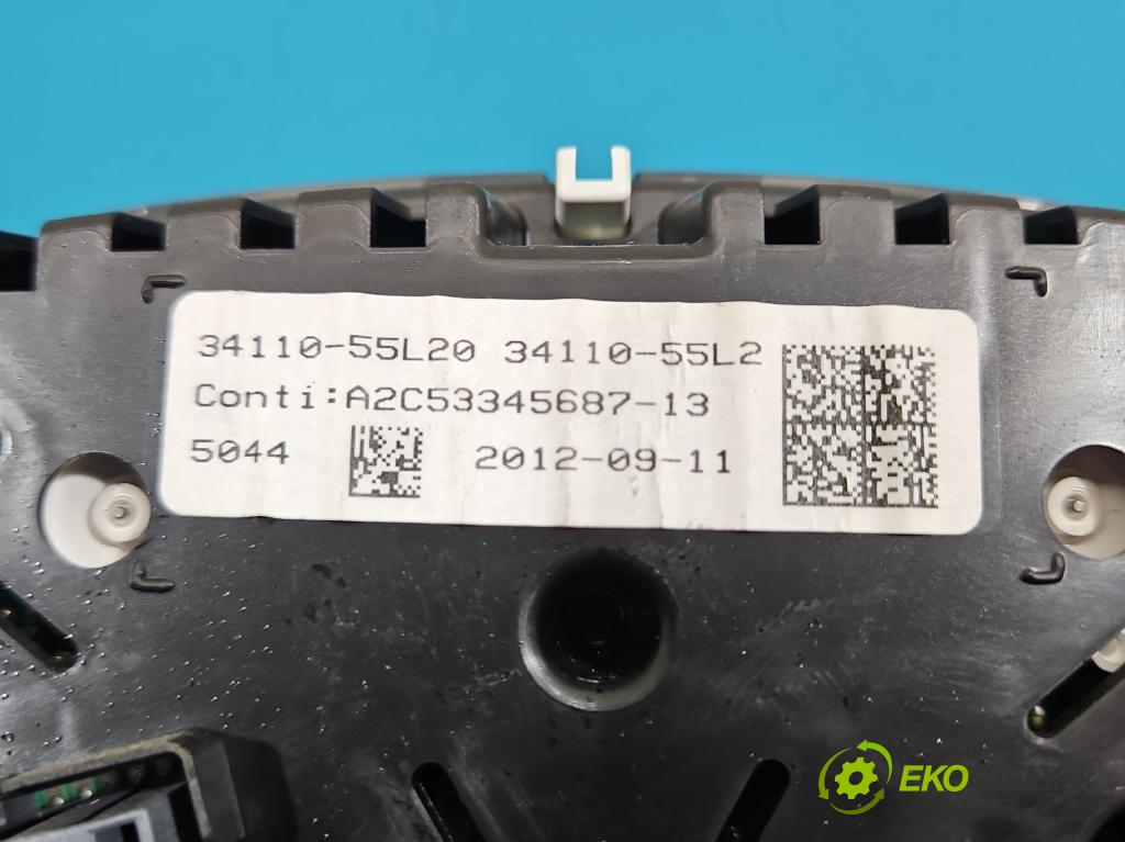 Suzuki SX4 I 2006-2014 1.6b 120 HP manual 88 kW 1586 cm3 5- prístrojovka/ budíky 34110-55L20 (Prístrojová doska)