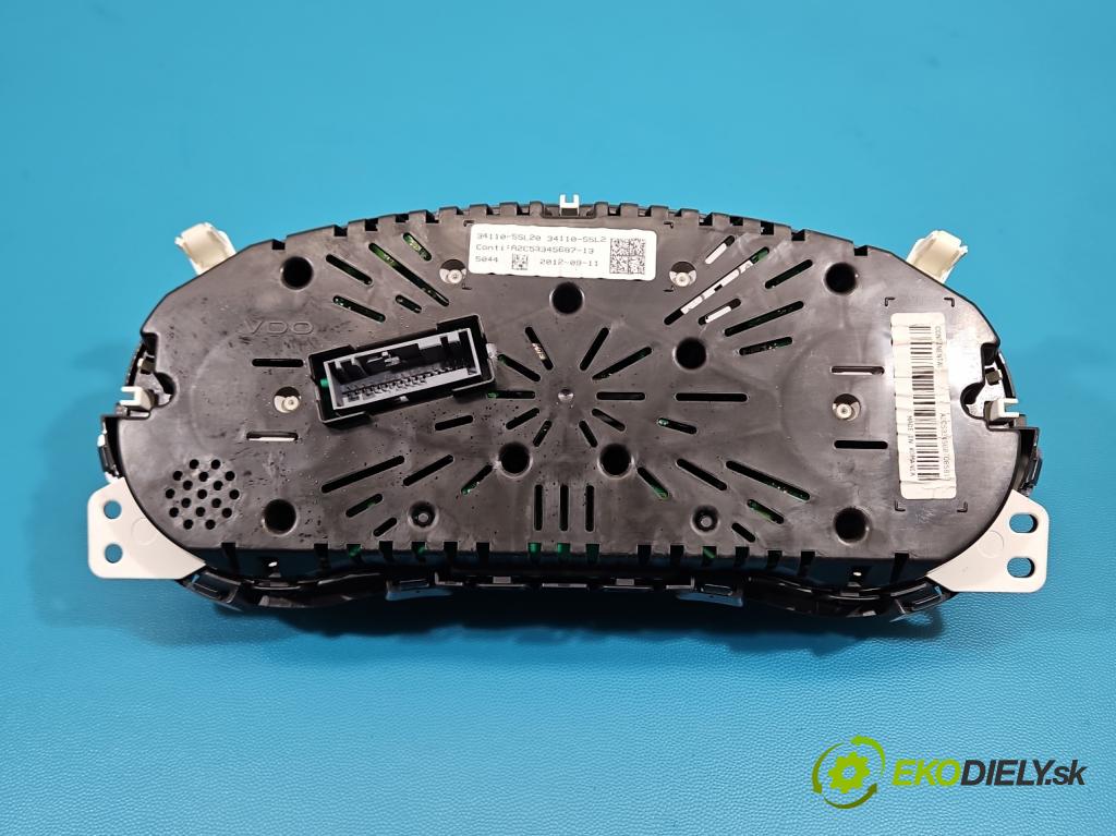 Suzuki SX4 I 2006-2014 1.6b 120 HP manual 88 kW 1586 cm3 5- prístrojovka/ budíky 34110-55L20 (Prístrojová doska)