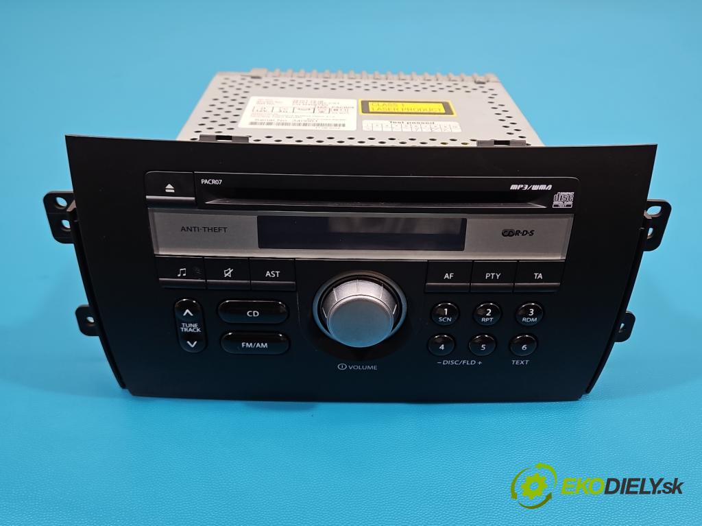 Suzuki SX4 I 2006-2014 1.6b 120 HP manual 88 kW 1586 cm3 5- Radio originál 39101-79JB