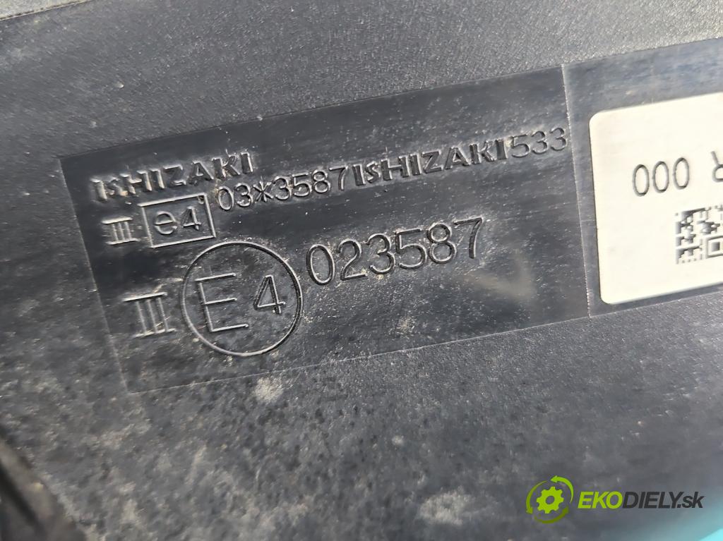 Suzuki SX4 I 2006-2014 1.6b 120 hp manual 88 kW 1586 cm3 5- zpětné zrcátko pravé  (Klika dveří ostatní)