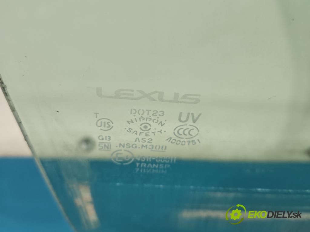 Lexus CT 2010-2022 1.8 VVTI 99 hp automatic 73 kW 1798 cm3 5- sklo dveře zadní pravé