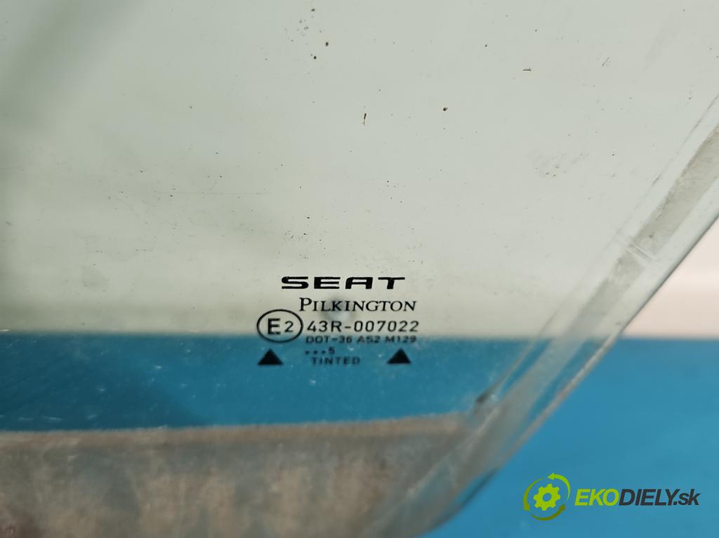 Seat Leon I 1999-2005 1.6 16V 105 HP manual 77 kW 1598 cm3 5- sklo dvere predné ľavé