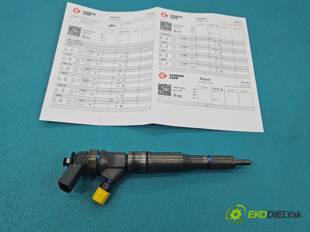 Bmw 5 E60 2003-2010 2.0d 150 HP automatic 110 kW 1995 cm3 5- vstrek 0445110216 (Vstrekovač paliva)