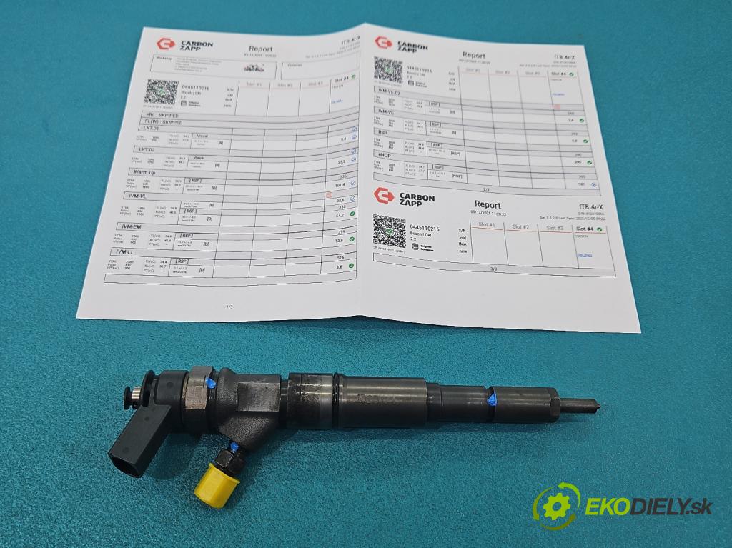 Bmw 5 E60 2003-2010 2.0d 150 HP automatic 110 kW 1995 cm3 5- vstrek 0445110216 (Vstrekovač paliva)