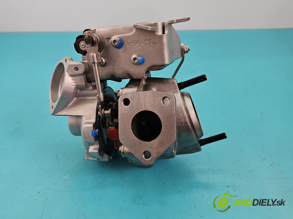Bmw 5 E60 2003-2010 2.0d 150 HP automatic 110 kW 1995 cm3 5- turbodúchadlo, turbo repasovaná 762965-1