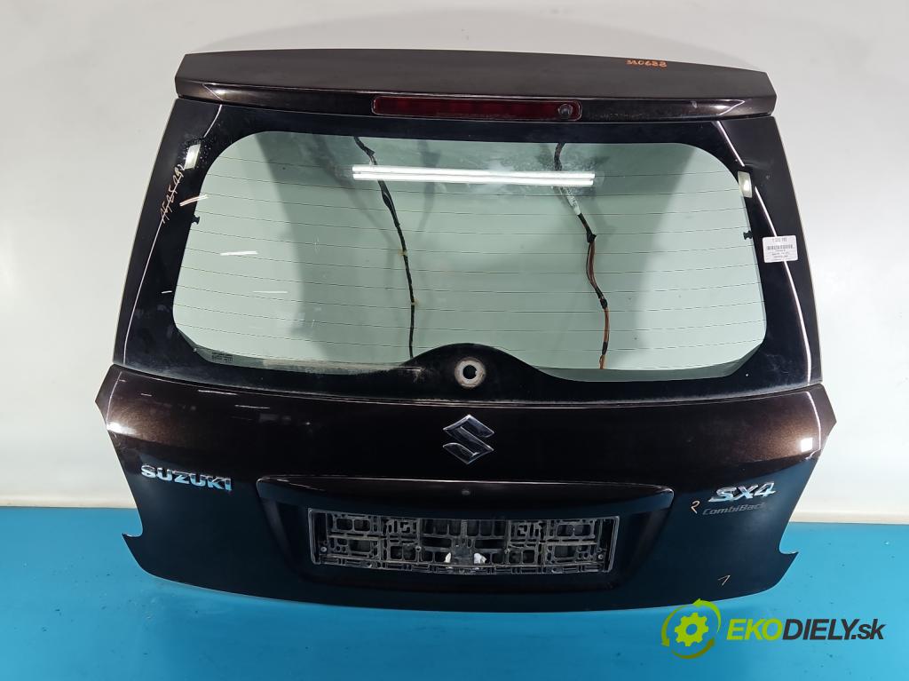 Suzuki SX4 I 2006-2014 1.6b 120 hp manual 88 kW 1586 cm3 5- zadní kufrové dveře  (Zadní kapota (kufr))