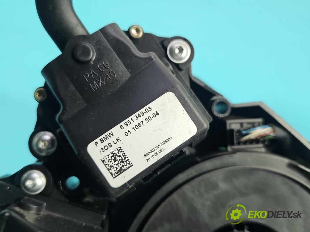 Bmw 5 E60 2003-2010 2.0d 150 HP automatic 110 kW 1995 cm3 5- prepínač komplex: 6951349 (Prepínacie páčky pod volantom)