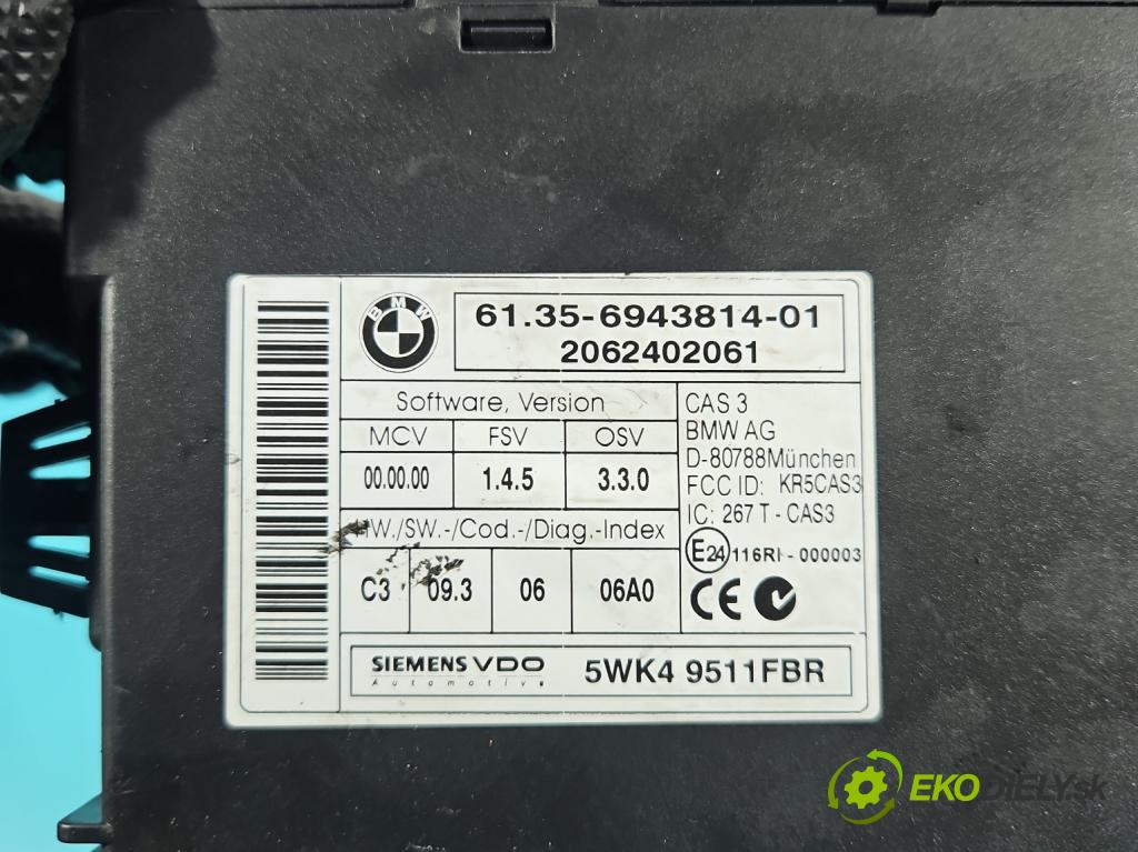 Bmw 5 E60 2003-2010 2.0d 150 hp automatic 110 kW 1995 cm3 5- řídící jednotka 5WK49511FBR