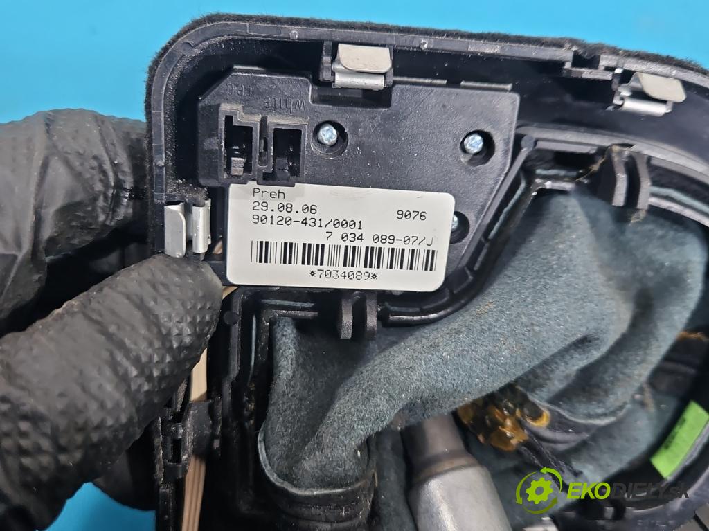 Bmw 5 E60 2003-2010 2.0d 150 HP automatic 110 kW 1995 cm3 5- Páka: Změny: stupeň,rýchlosť 7034089 (Rýchlostná páka (kulisa))