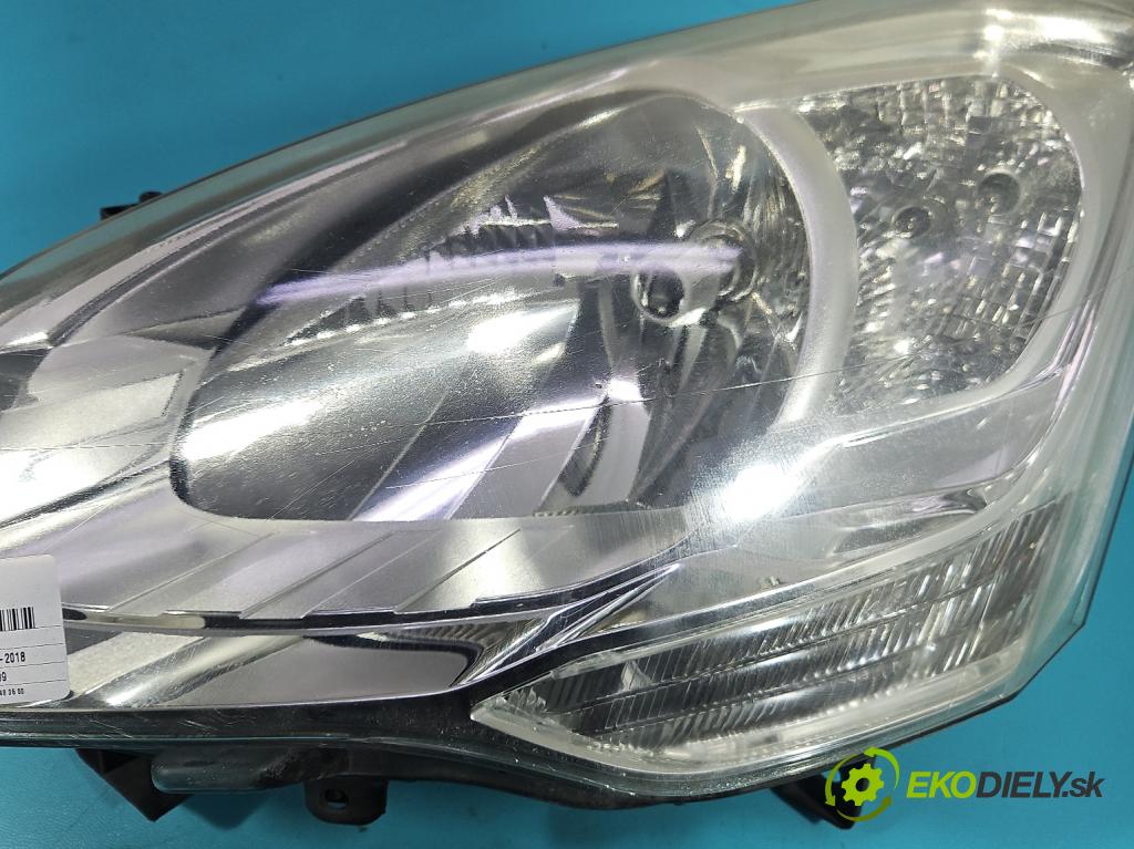 Citroen Berlingo II 2008-2018 1.6 hdi 90 HP manual 66.2 kW 1560 cm3 5- Reflektor: ľavý 9682828280 (Kľučka dverí ostatné)