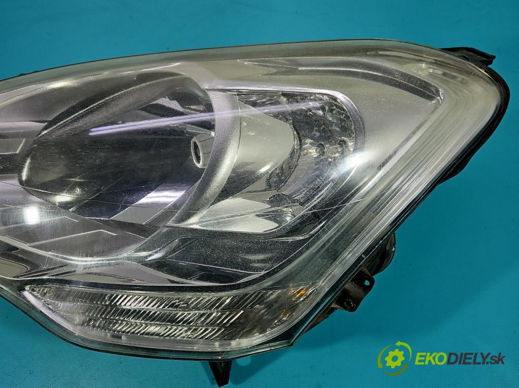 Citroen Berlingo II 2008-2018 1.6 hdi 90 HP manual 66.2 kW 1560 cm3 5- Reflektor: ľavý 9682828280 (Kľučka dverí ostatné)