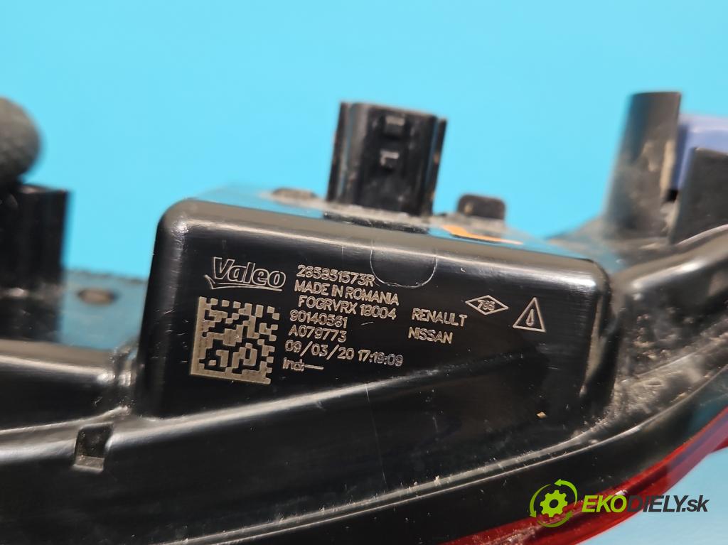 Renault Kadjar 2015-2022 1.3 140 HP automatic 103 kW 1332 cm3 5- svetlo / reflektor zadné ľavé nárazník 90141099L