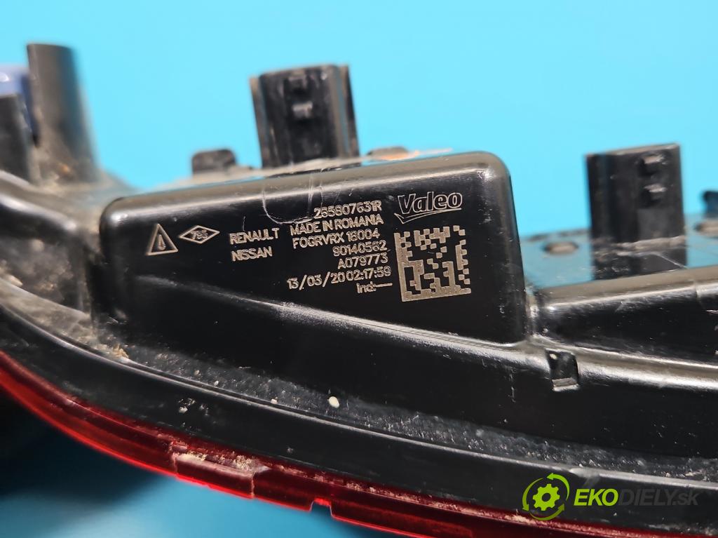 Renault Kadjar 2015-2022 1.3 140 HP automatic 103 kW 1332 cm3 5- svetlo / reflektor zadné pravé nárazník 90141131R