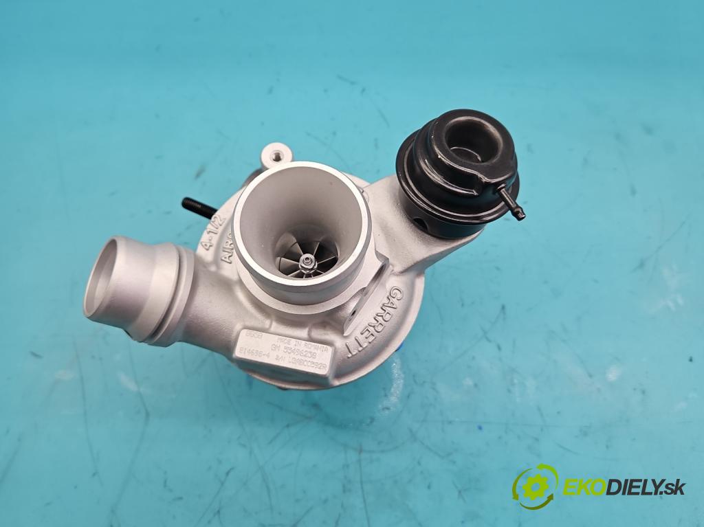 Opel Astra V  2015-2022 1.6 CDTI 110 hp manual 81 kW 1598 cm3 5- Turbodmychadlo repasováno 814698-4