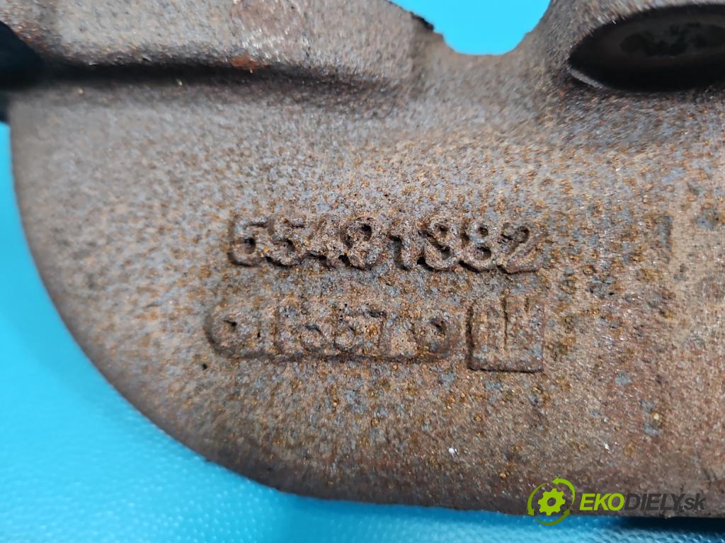 Opel Astra V  2015-2022 1.6 CDTI 110 hp manual 81 kW 1598 cm3 5- potrubí výfuk 55491382 (Výfukové potrubí)