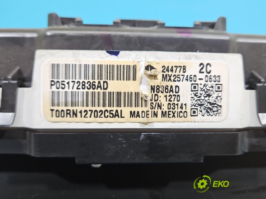 Dodge Journey 2.0 CRD 140 HP automatic 103 kW 1968 cm3 5- prístrojovka/ budíky P05172836AD (Prístrojová doska)