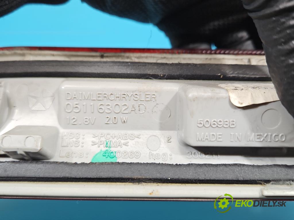 Dodge Journey 2.0 CRD 140 hp automatic 103 kW 1968 cm3 5- světlo: 05116302AD