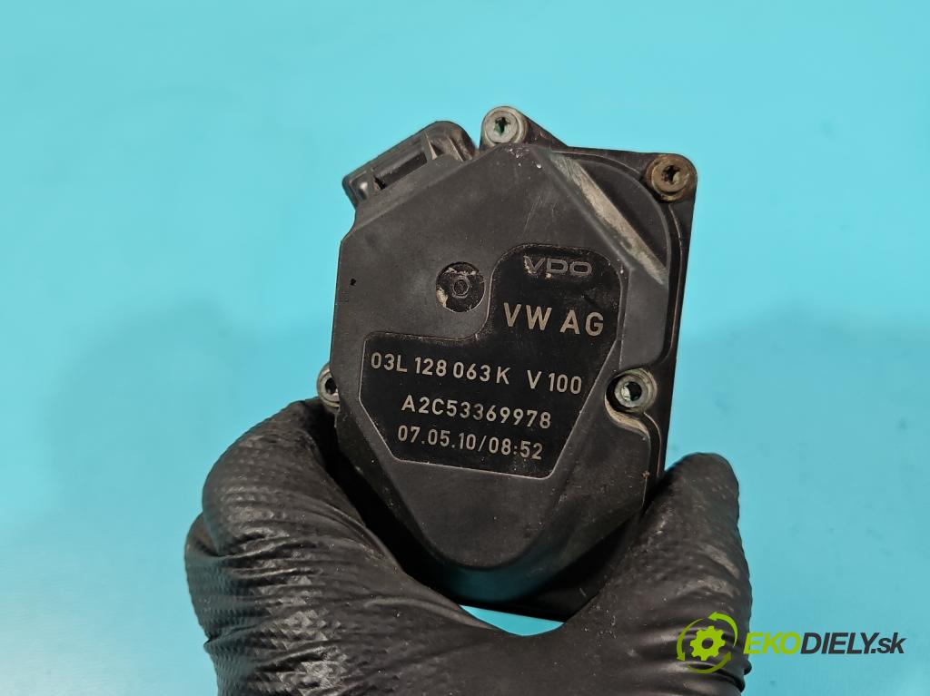 Vw Tiguan I 2007-2016 2.0d 140 HP manual 103 kW 1968 cm3 5- klapka 03L128063K (Škrtiaca klapka)
