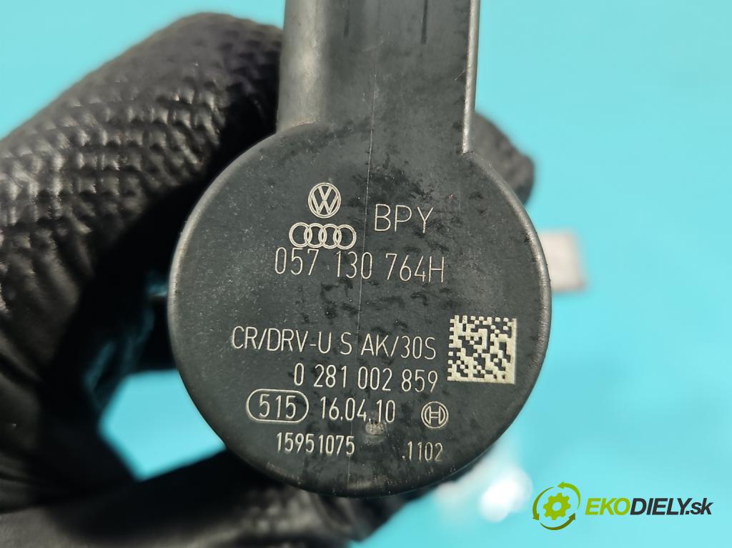 Vw Tiguan I 2007-2016 2.0d 140 HP manual 103 kW 1968 cm3 5- lišta vstrekovacia 03L130089P (Vstrekovacia lišta)