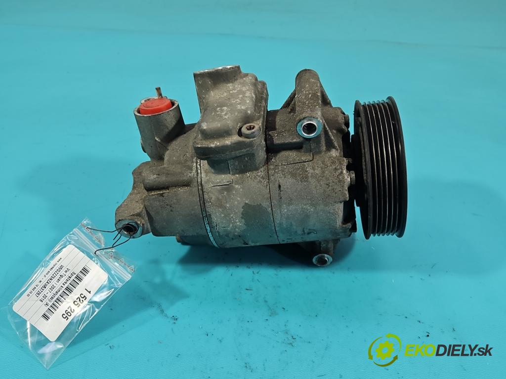 Vw Tiguan I 2007-2016 2.0d 140 HP manual 103 kW 1968 cm3 5- Kompresor: klimatizácie 5N0820803A (Kompresor klimatizácie)