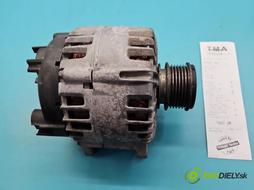 Vw Tiguan I 2007-2016 2.0d 140 HP manual 103 kW 1968 cm3 5- Alternator 03L903023A (Alternátor)