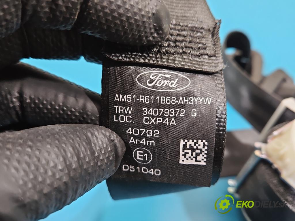 Ford C-Max II 2010-2019 2.0 TDCI 140 HP automatic 103 kW 1997 cm3 5- pas bezpečnosť: zadné ľavý AM51-R611B68-AH