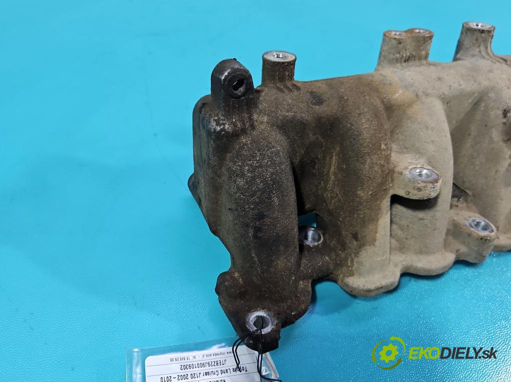 Toyota Land Cruiser J120 2002-2010 3.0 D4D 166 HP automatic 122 kW 2982 cm3 5- zvod nasávací  (Sacie potrubie)