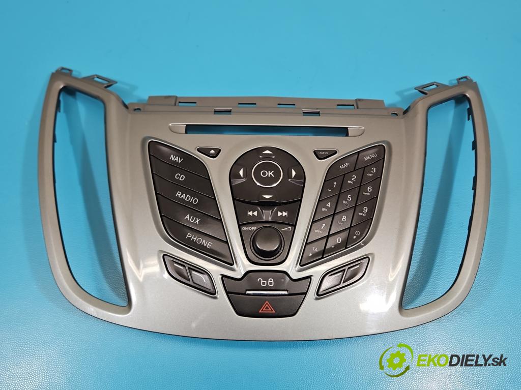 Ford C-Max II 2010-2019 2.0 TDCI 140 HP automatic 103 kW 1997 cm3 5- prepínač rádio: navigácie AM5T18K811CE