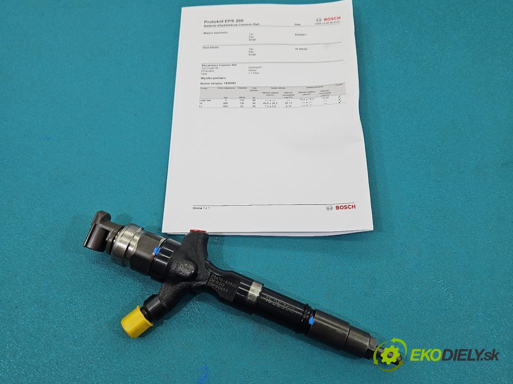 Toyota Land Cruiser J120 2002-2010 3.0 D4D 166 HP automatic 122 kW 2982 cm3 5- vstrek 23670-30080 (Vstrekovač paliva)