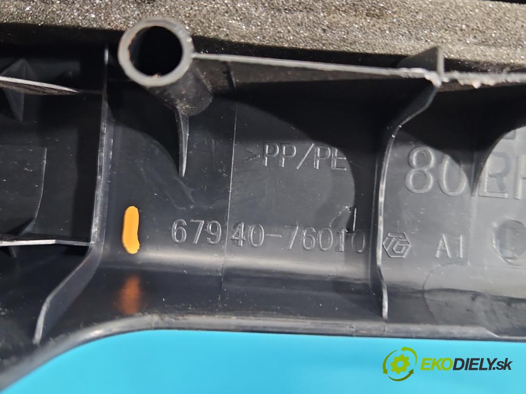 Lexus CT 2010-2022 1.8 VVTI 99 hp automatic 73 kW 1798 cm3 5- kryt plastová 67940-76010