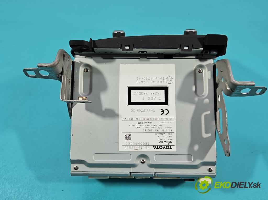 Lexus CT 2010-2022 1.8 VVTI 99 HP automatic 73 kW 1798 cm3 5- Radio originál 86140-76050