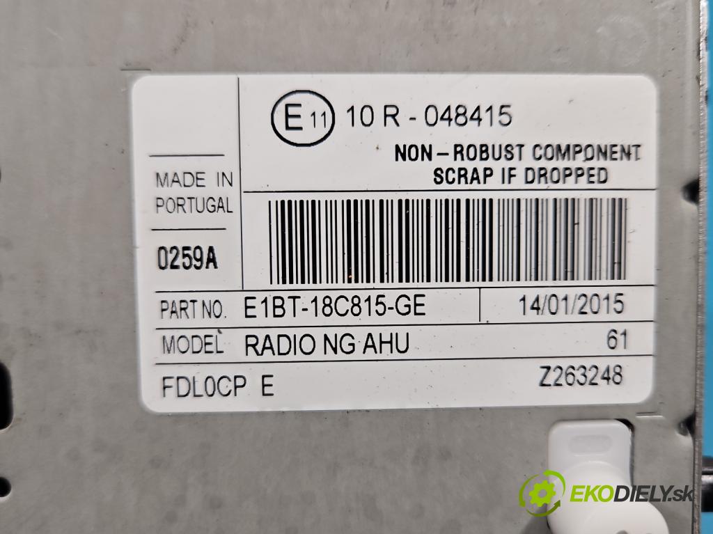 Ford C-Max II 2010-2019 2.0 TDCI 140 HP automatic 103 kW 1997 cm3 5- Radio originál E1BT-18C815-GE
