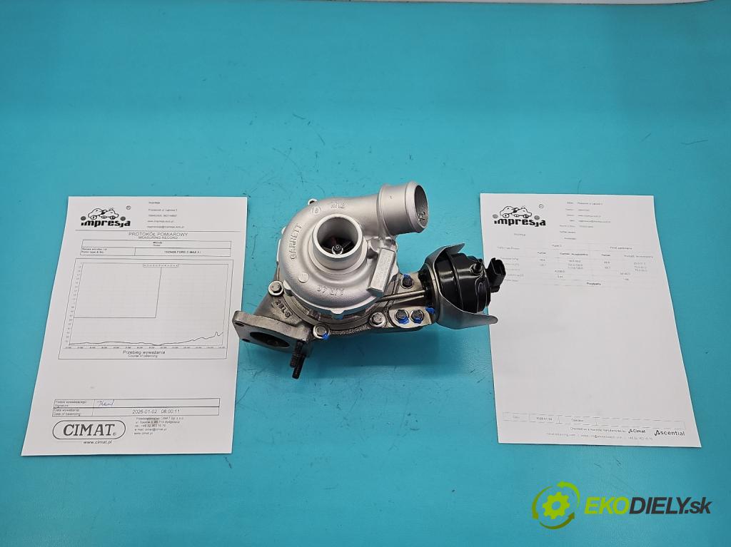 Ford C-Max II 2010-2019 2.0 TDCI 140 HP automatic 103 kW 1997 cm3 5- turbodúchadlo, turbo repasovaná 783583-4