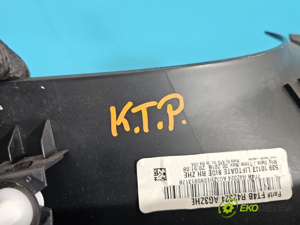 Ford Edge II 2014 - 2021 2.0 ECOBOOST: 245KM automatic 180 kW 1999 cm3 5- kryt plast FT4B-R42324-AG