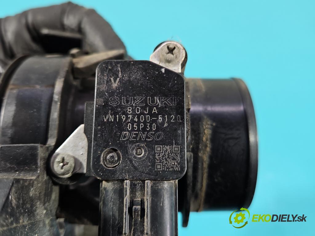 Suzuki SX4 I 2006-2014 1.6b 120 HP manual 88 kW 1586 cm3 5- průtokoměr: 197400-5120 (Váha vzduchu)