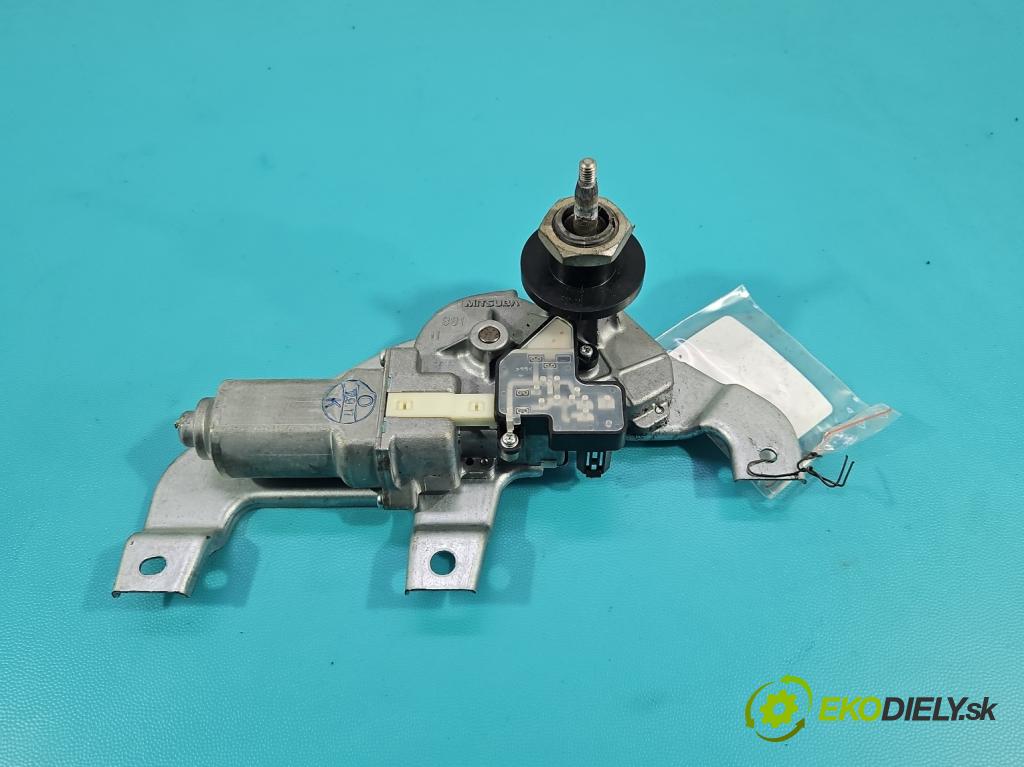 Suzuki SX4 I 2006-2014 1.6b 120 HP manual 88 kW 1586 cm3 5- motor stieračov zadné