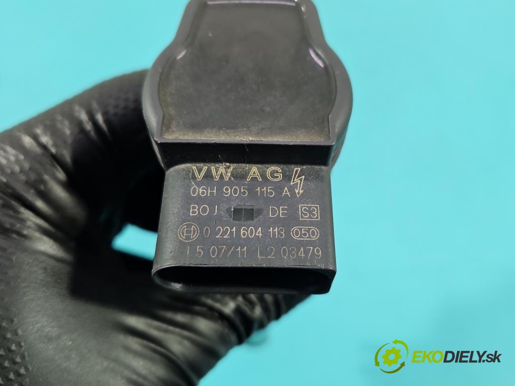 Vw Passat B7 2010-2014 2.0 TSI 211KM automatic 155 kW 1984 cm3 5- cievka zapaľovacia 06H905115A (Zapaľovacia cievka)