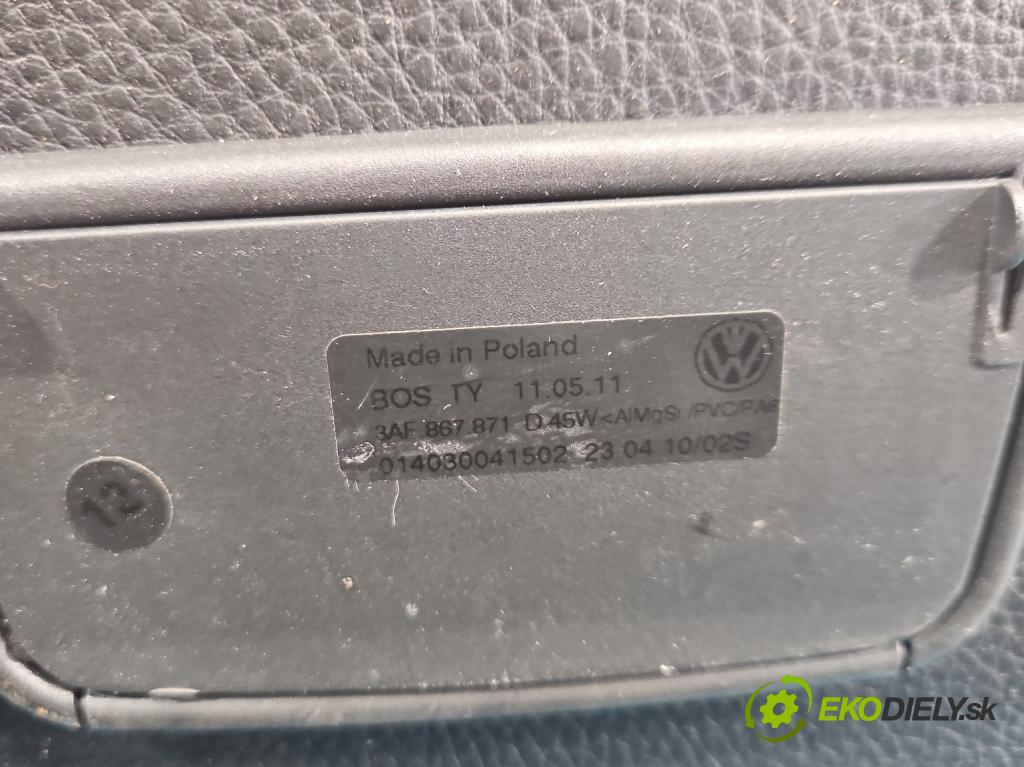 Vw Passat B7 2010-2014 2.0 TSI 211KM automatic 155 kW 1984 cm3 5- roleta 3AF867871D (Roleta kufra)