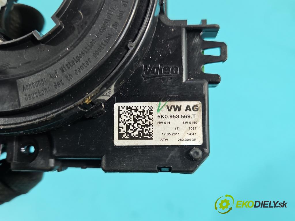 Vw Passat B7 2010-2014 2.0 TSI 211KM automatic 155 kW 1984 cm3 5- Páska: airbag 5K0953569T (Airbag)