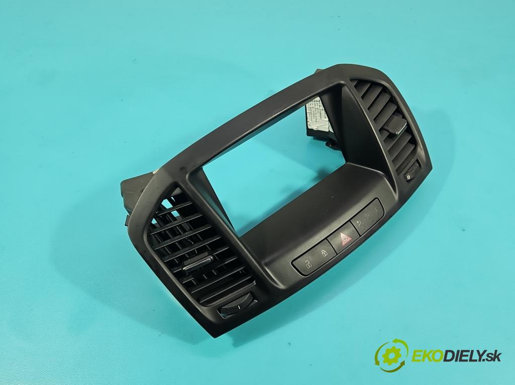 Opel Insignia A 2008-2017 2.0 T 220KM automatic 162 kW 1998 cm3 5- Mřížka: kúrenia stredová 13282235 (Mriežka kúrenia (fukár))