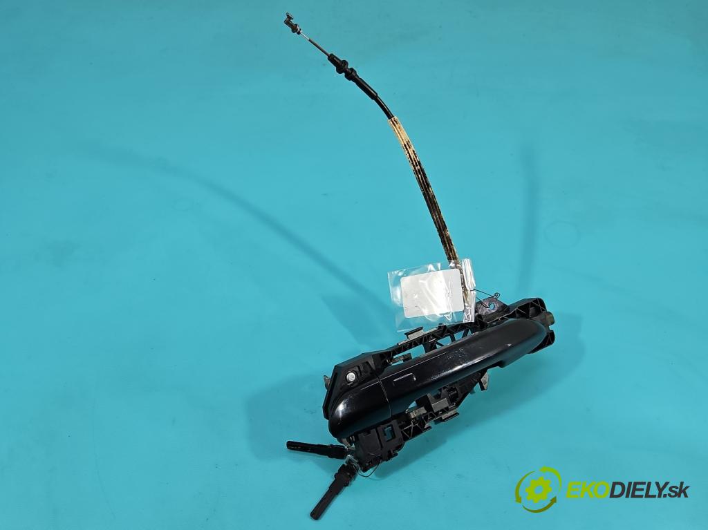 Vw Passat B7 2010-2014 2.0 TSI 211KM automatic 155 kW 1984 cm3 5- rukoväť predné ľavé mimo: 3C0837885H (Kľučka dverí vonkajšia predná ľavá)