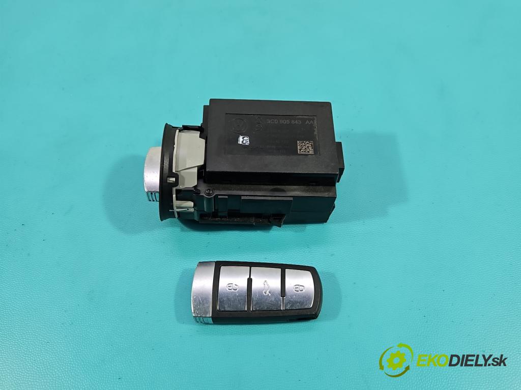 Vw Passat B7 2010-2014 2.0 TSI 211KM automatic 155 kW 1984 cm3 5- Spínačka 3C0905843AA (Spínacia skrinka)