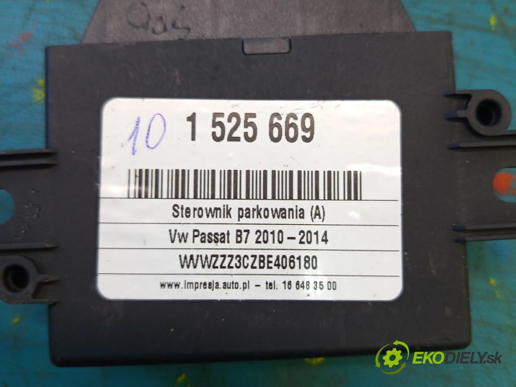 Vw Passat B7 2010-2014 2.0 TSI 211KM automatic 155 kW 1984 cm3 5- riadiaca jednotka parkovaní: 3AA919475D