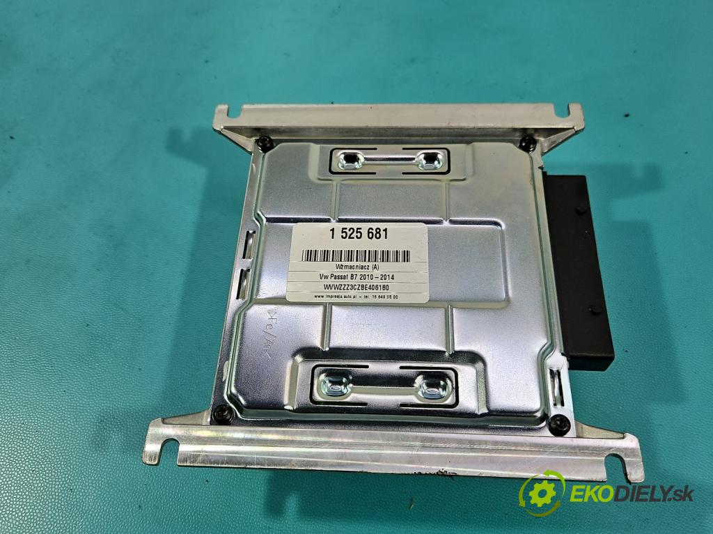 Vw Passat B7 2010-2014 2.0 TSI 211KM automatic 155 kW 1984 cm3 5- Zesilovač: 5K0035456 (Zosilňovač)