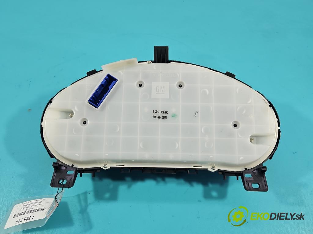 Opel Astra IV 2009-2015 1.4 16V 101 HP manual 74 kW 1398 cm3 5- prístrojovka/ budíky 13328266 (Prístrojová doska)