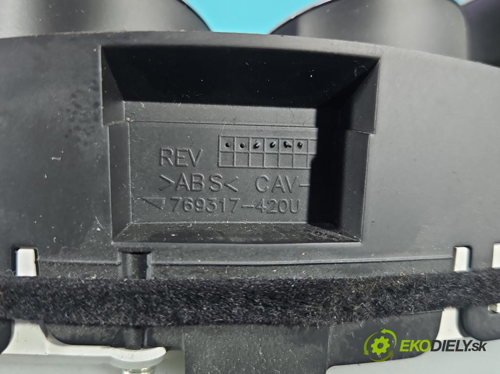 Opel Astra IV 2009-2015 1.4 16V 101 HP manual 74 kW 1398 cm3 5- prístrojovka/ budíky 13328266 (Prístrojová doska)