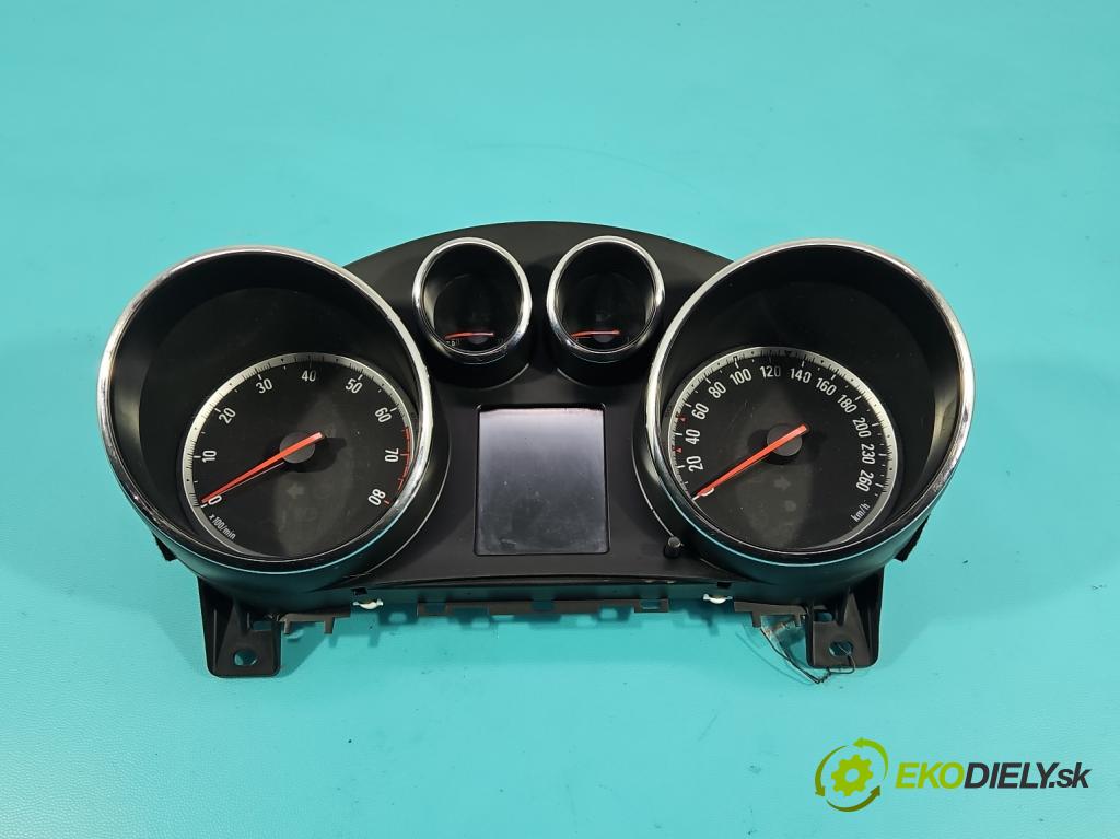 Opel Astra IV 2009-2015 1.4 16V 101 HP manual 74 kW 1398 cm3 5- prístrojovka/ budíky 13328266 (Prístrojová doska)