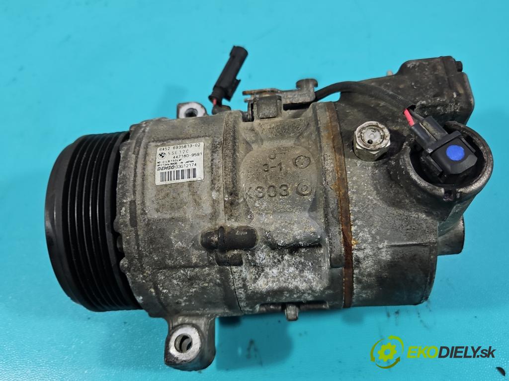 Bmw 1 E87 2004-2011 2.0d 122 HP manual 90 kW 1995 cm3 5- Kompresor: klimatizácie 6935613 (Kompresor klimatizácie)