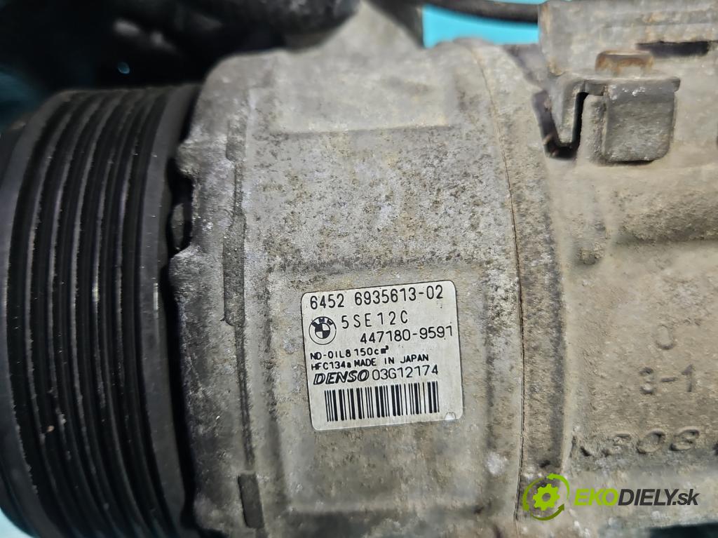 Bmw 1 E87 2004-2011 2.0d 122 HP manual 90 kW 1995 cm3 5- Kompresor: klimatizácie 6935613 (Kompresor klimatizácie)
